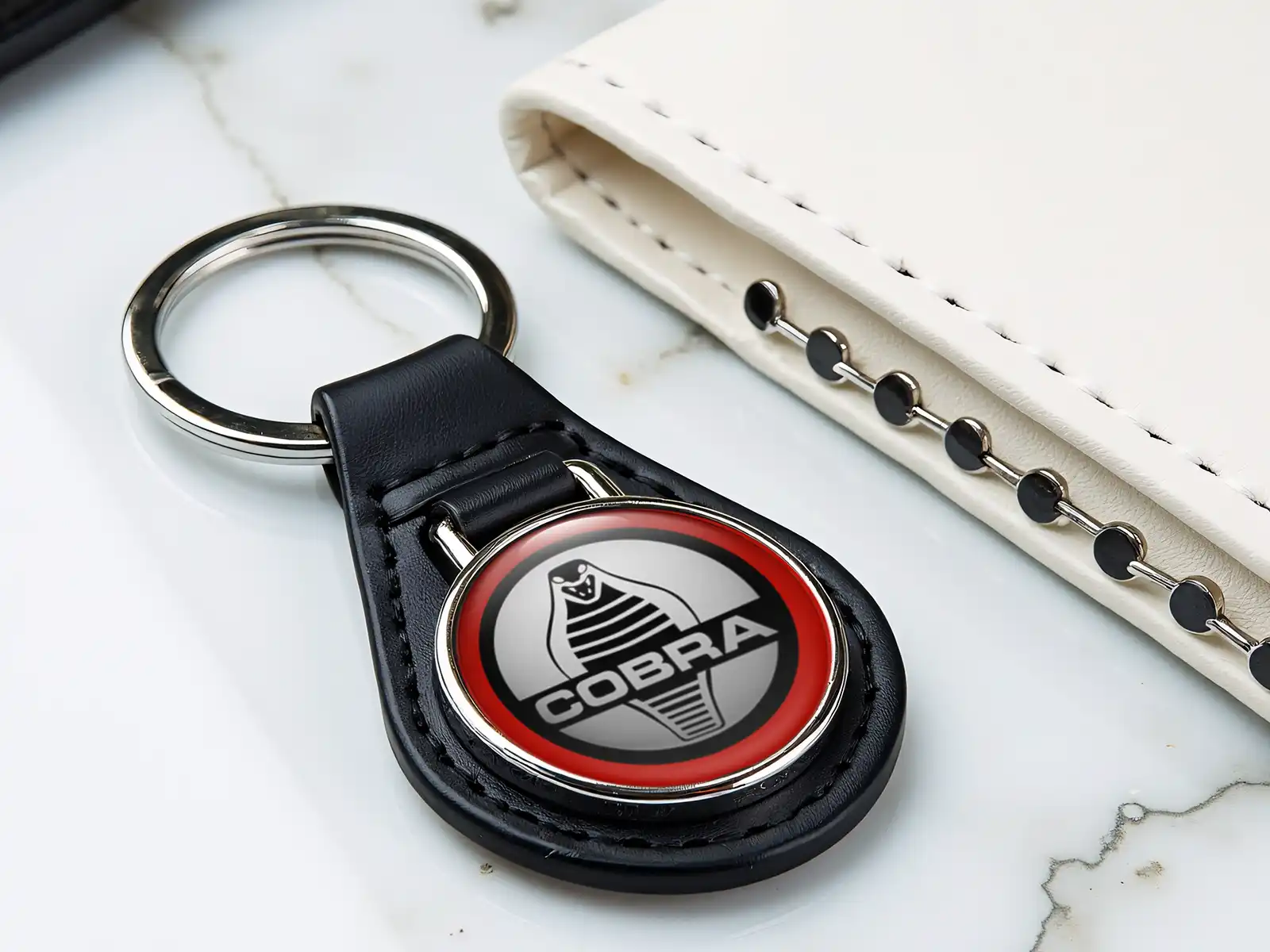 Shelby Key Holder Leather Stylish Modern Tuning Force